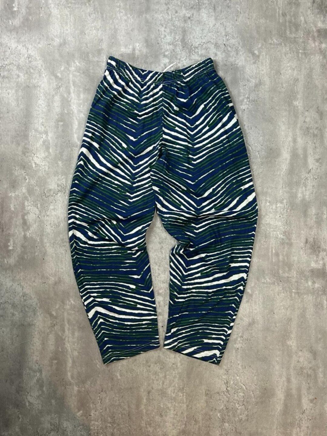 Vintage Milkwuakee Brewers MLB Zebra Striped Sweat Pants Size XL