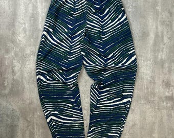 Vintage 90s Zubaz Pants Lounge Sweatpants Chicago White Sox