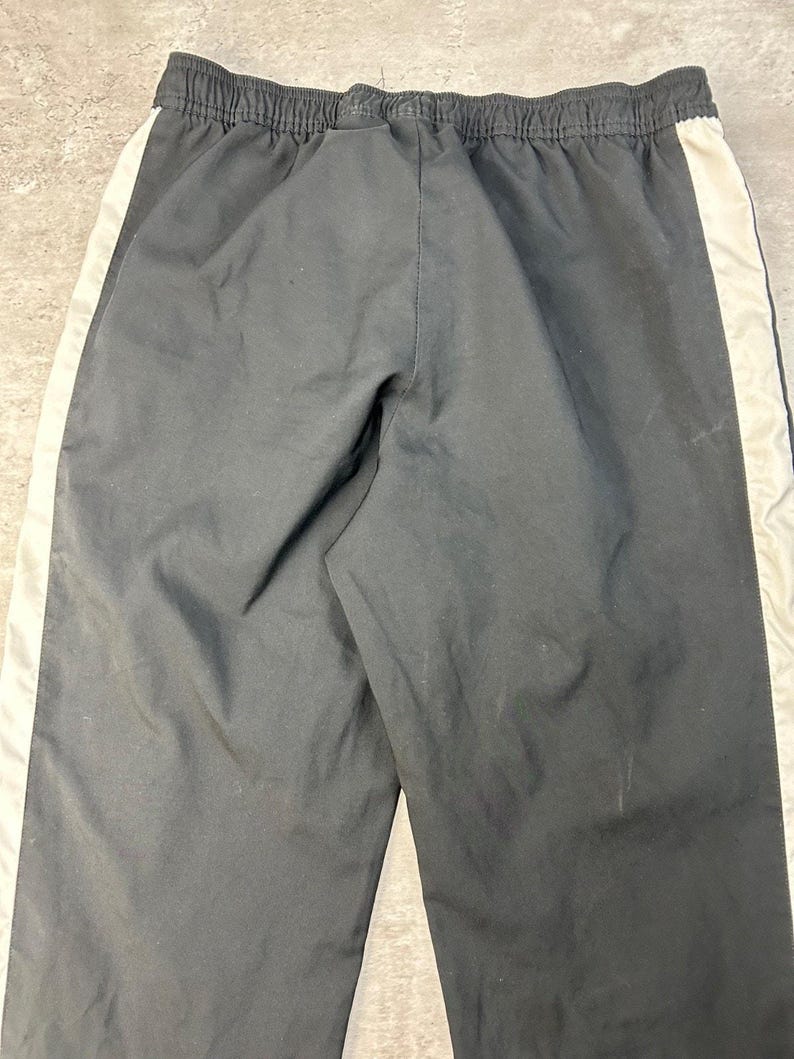 Vintage 2000s Nike Embroidered Logo Nylon Track Pants Size Large image 7