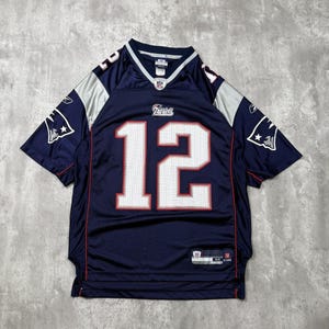Patriots Reebok Jerseys - Etsy