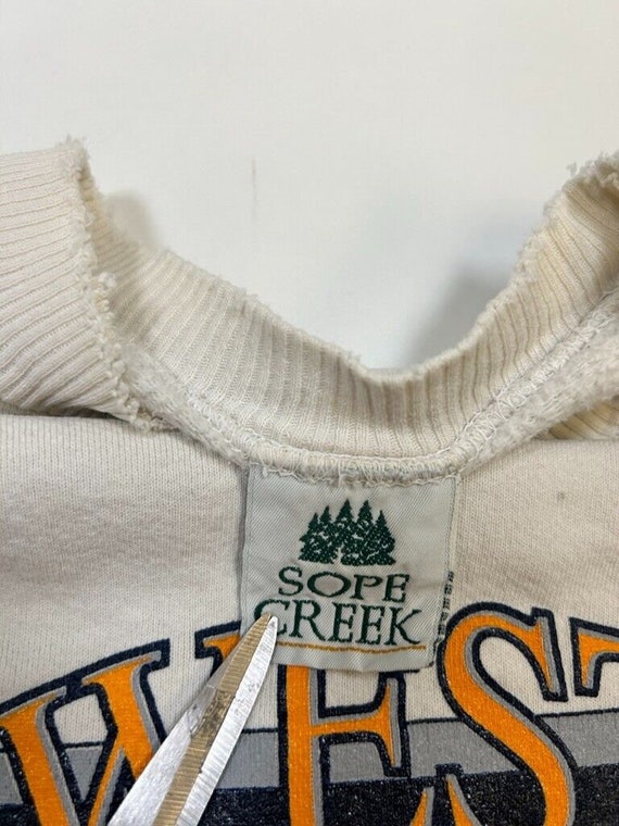 Vintage 90s West Virginia Mountaineers Collegiate… - image 3