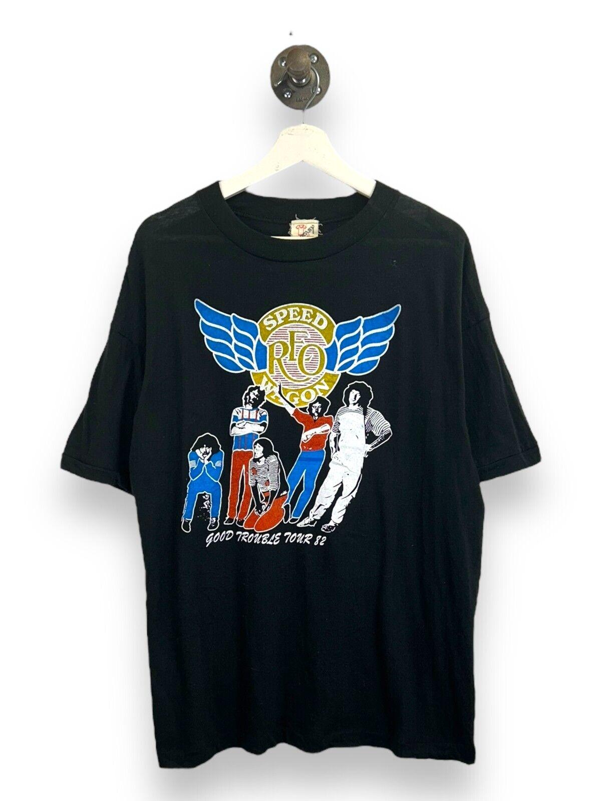 REO Speedwagon Good Trouble Tour 82 Tシャツ REO Speedwagon Good Trouble Tour 82 Tシャツ