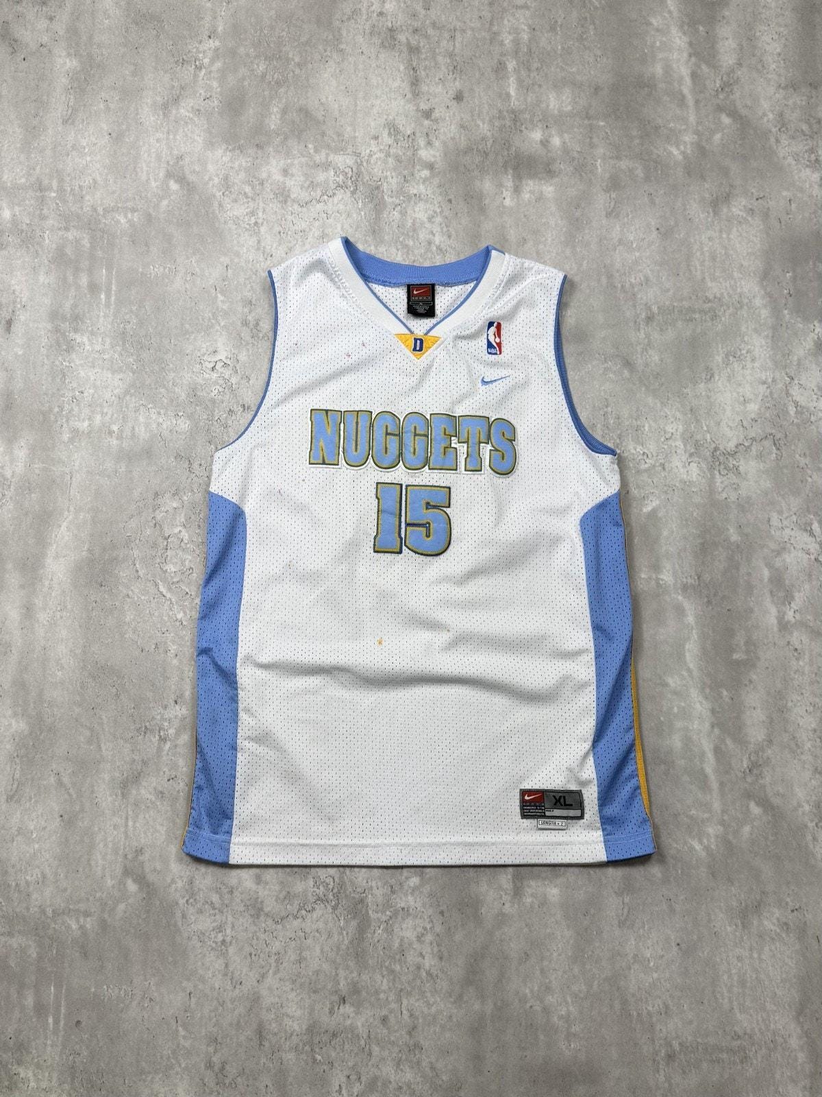 Carmelo Anthony #15 Denver Nuggets NBA Nike Basketball Jersey Size XL YOUTH