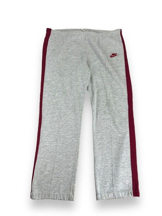 Vintage 80s Nike Embroidered Spell Out Swoosh Pleated 2 Tone Sweat Pants Size XL Etsy Ireland