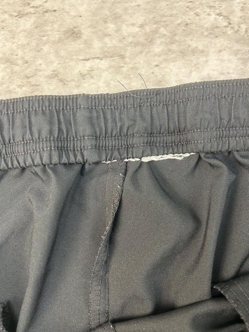 Vintage 2000s Nike Embroidered Logo Nylon Track Pants Size Large image 3