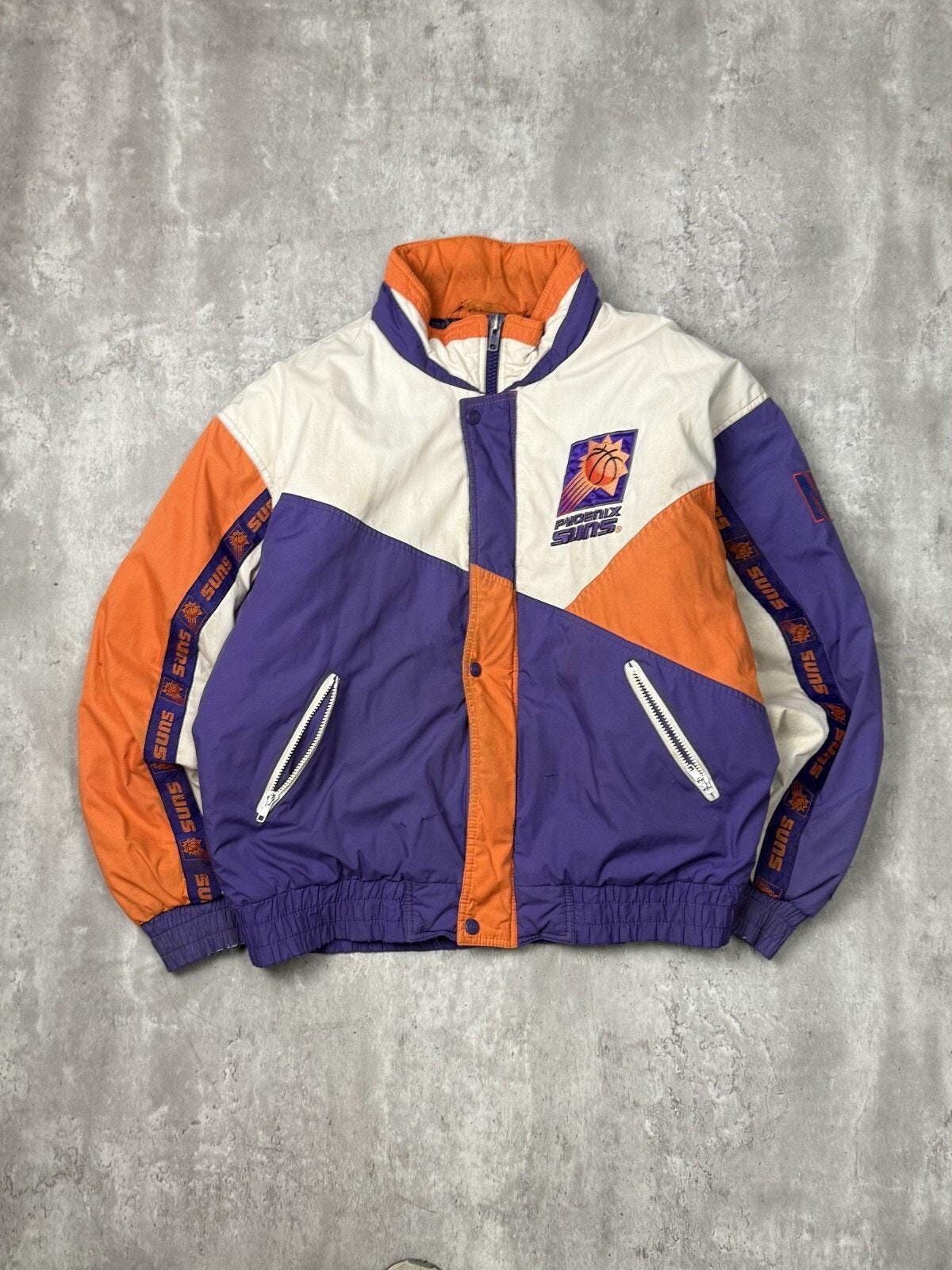 ヴィンテージ 90年代 フェニックスサンズ NBA 刺繍入り フルジップ