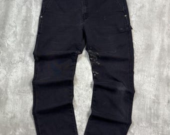 Carhartt Double Knee 36×30 CARHARTT WIP DOUBLE KNEE PANT MALBEC AGED CANVAS 36X32 NWT | eBay