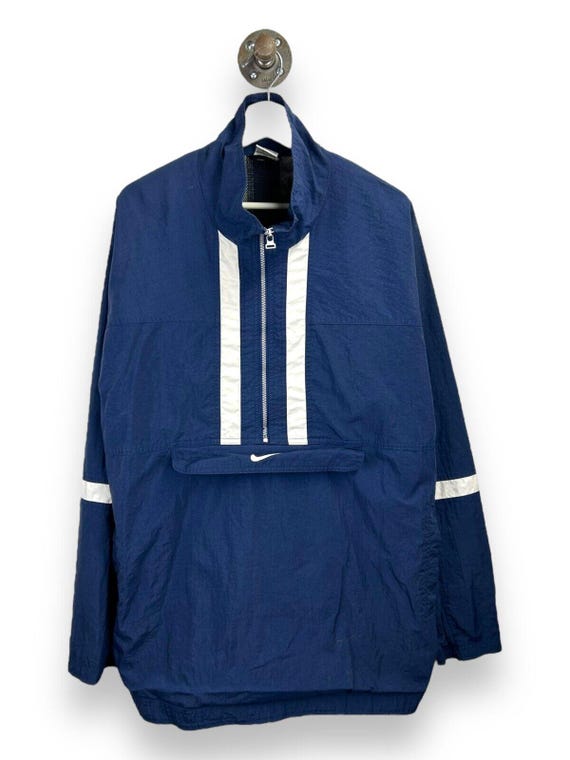 Nike nylon pullover jacket discount