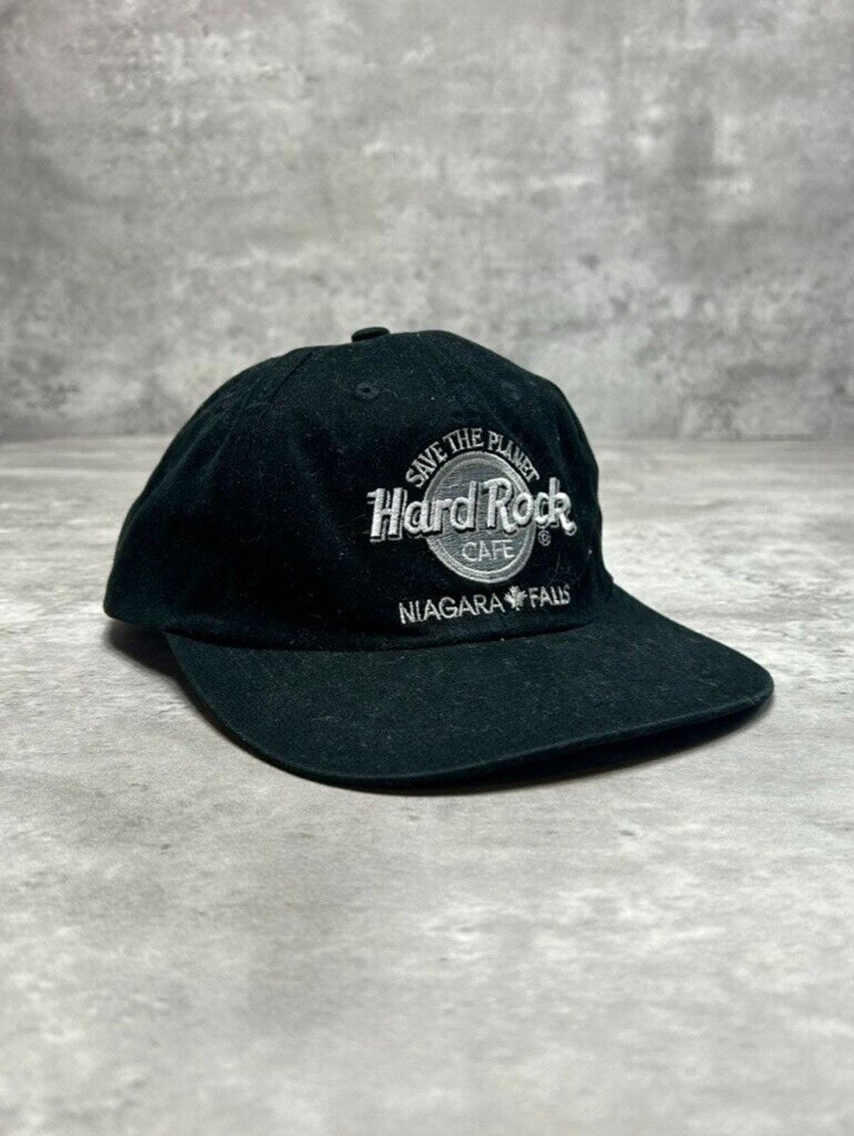 Vintage Hard Rock Cafe Niagra Fall Destination Spell Out Snapback