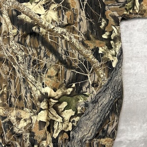 Vintage 80-/90-tals Mossy Oak Tree Camo jaktvindjacka storlek Medium bild 9