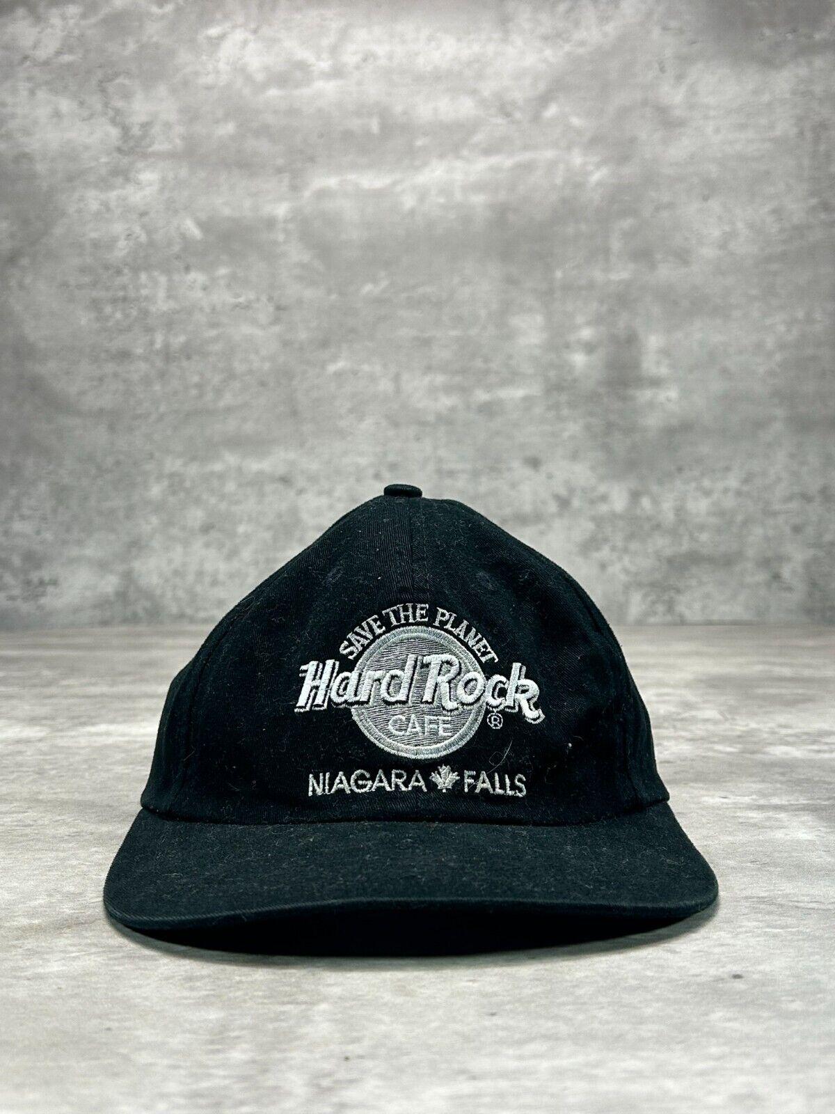Vintage Hard Rock Cafe Niagra Fall Destination Spell Out Snapback