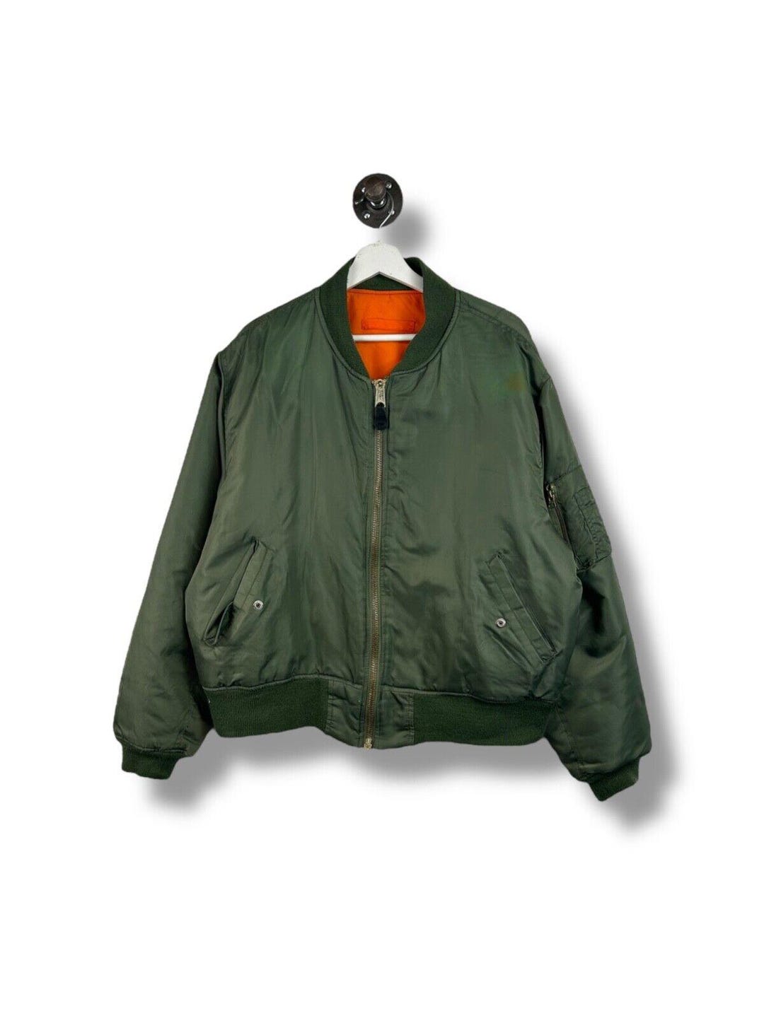 ジャケット・アウター 90s MA-1 flight military bomber jacket Vintage 90s OFFROAD MA-1 US Army Us Air Forces Flight Bomber