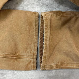 Vintage Carhartt Canvas Workwear Carpenter Pants Size 31 Beige image 6