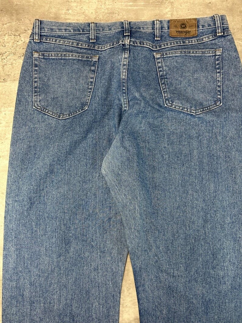 Vintage Wrangler Authentic Jeans Medium Wash Denim Pants Size 42 image 7