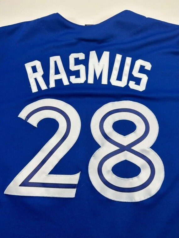 Vintage Colby Rasmus 28 Toronto Blue Jays MLB Stitched Baseball Jersey Size XL Etsy Australia