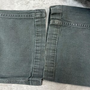 Carhartt Relaxed Fit Canvas Workwear Five Pocket Pants Size 34 Green image 6