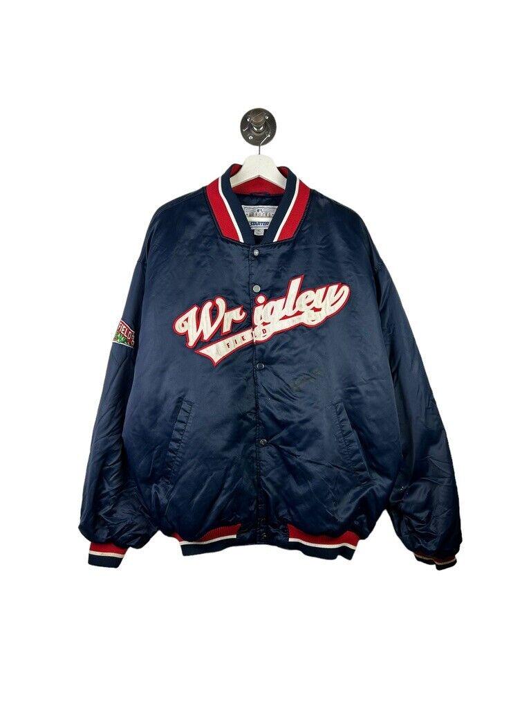 90s USA製 STARTERスターター MLB CHICAGO CUBS キルティング