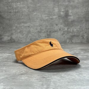 Vintage Polo Ralph Lauren Embroidered Pony Visor Strapback  display picture 1