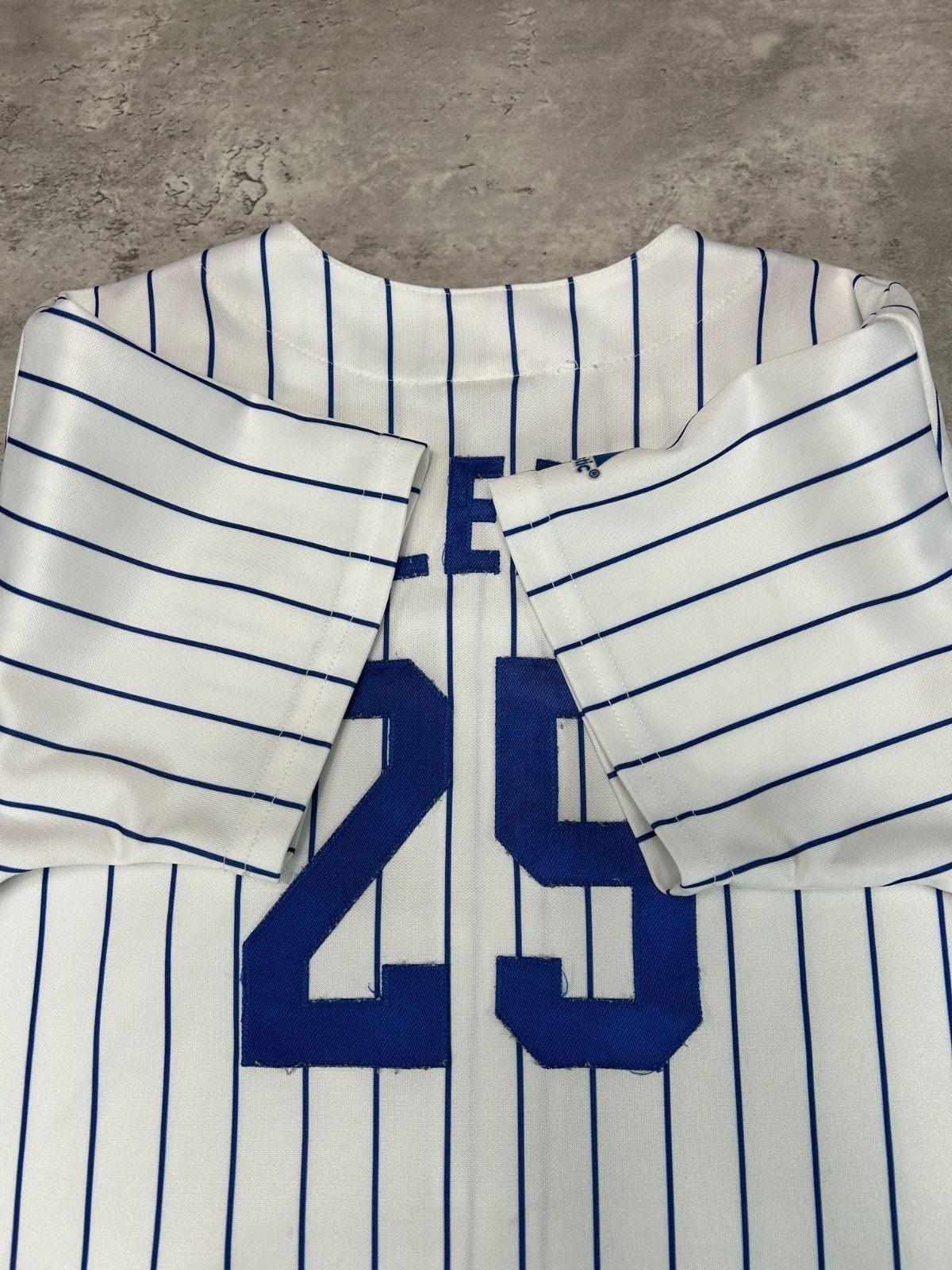 MAJESTIC マジェスティック Cubs カブス Derrek Lee ベースボールシャツ サイズM ポリエステル ブルー MLB 美品 中古 4c067098 MAJESTIC マジェスティック Cubs カブス Derrek Lee ベースボール
