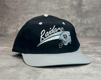 Los Angeles Raiders Vintage 90s Amcap Snapback Hat- Football