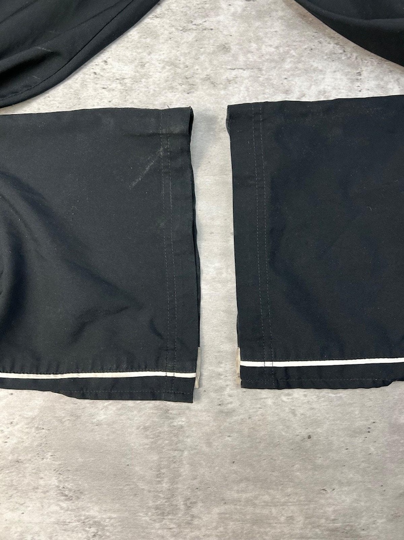 Vintage 2000s Nike Embroidered Logo Nylon Track Pants Size Large image 6