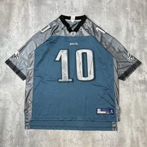 Vintage DeSean Jackson #10 Philadelphia Eagles Reebok Football Jersey Size 2XL