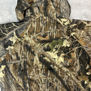 Vintage 80-/90-tals Mossy Oak Tree Camo jaktvindjacka storlek Medium bild 8