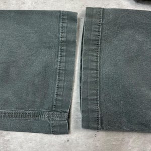 Carhartt Relaxed Fit Canvas Workwear Five Pocket Pants Size 34 Green image 9