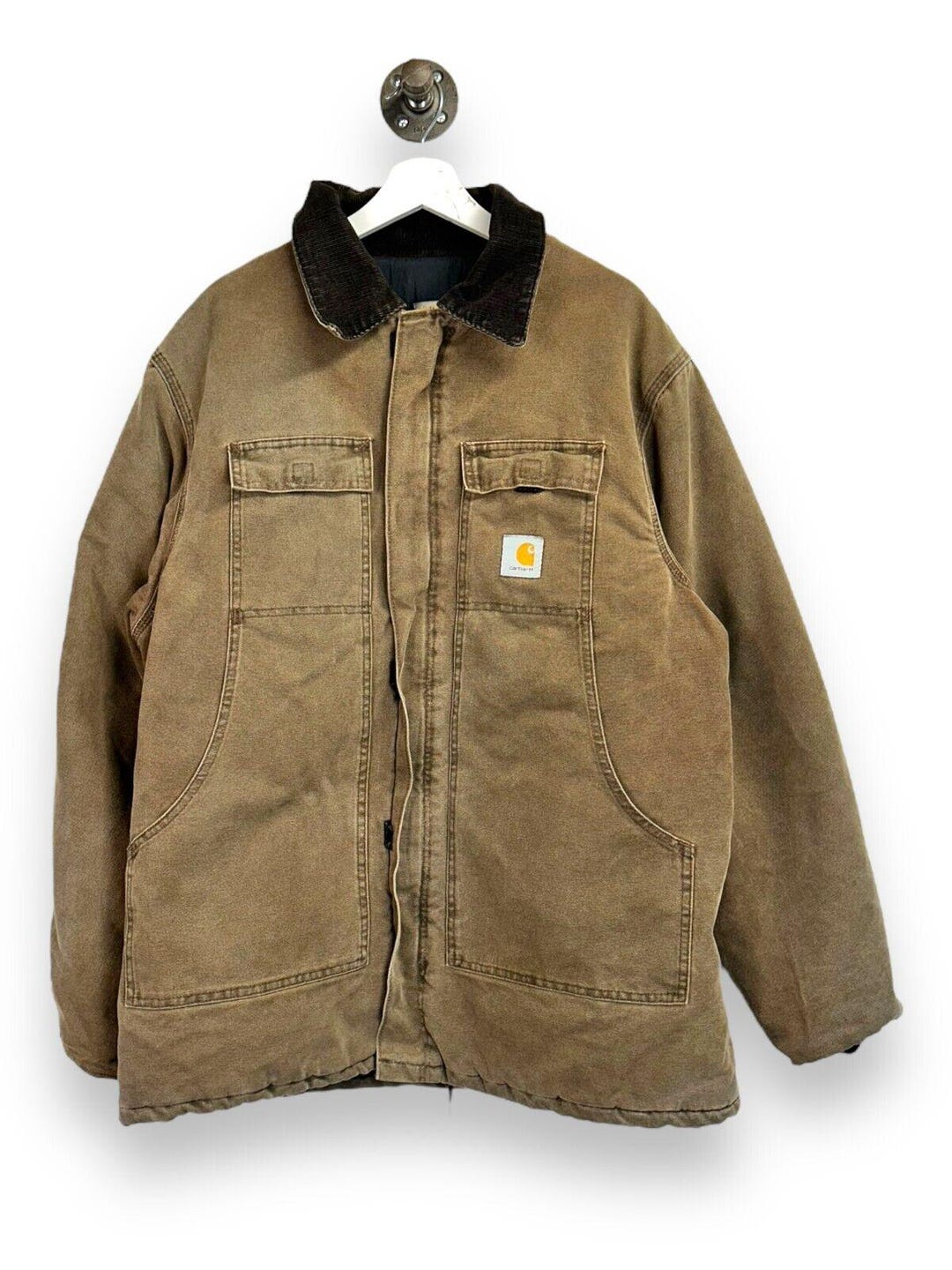 ジャケット・アウター 90s Carhartt Arctic Traditional Jacket Vtg 90s CARHARTT Arctic Traditional C03 Jacket QuiltLined