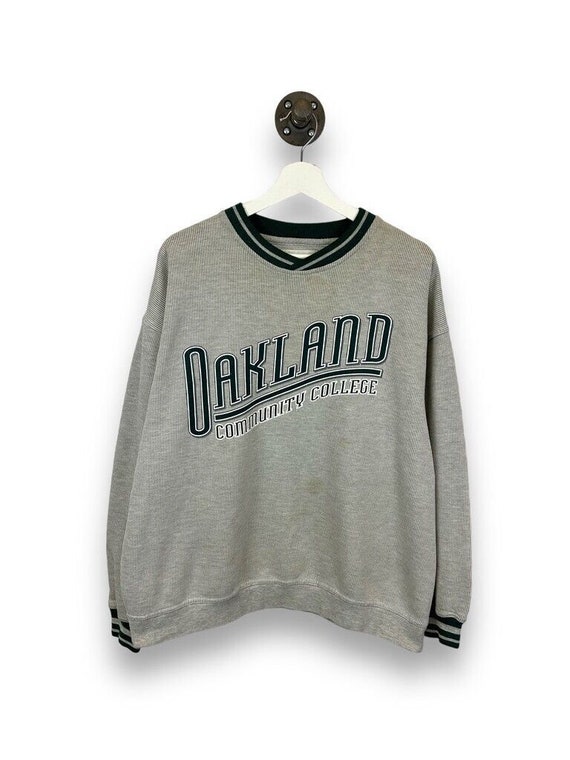 Vintage 90s Oakland Community College Spell Out Gr