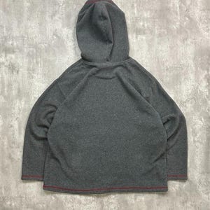 Vintage Disney Mickey Mouse Embroidered Fleece Hooded Sweatshirt Size XL image 2