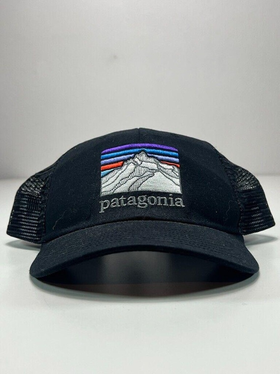 Patagonia Embroidered Mountain Patch Spellout Snapback Hat Patagonia Embroidered Mountain Patch Spellout Snapback Hat