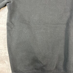 Vintage Carhartt Sleeve Spellout Workwear Hooded Sweatshirt Size Medium Black image 10