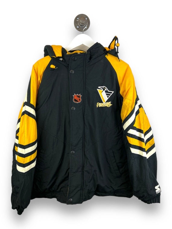 Vintage 90s Pittsburgh Penguins NHL Starter Insul… - image 1