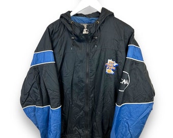 Vintage 1992 NCAA Final Four Basketball Starter Windjacke Größe Groß