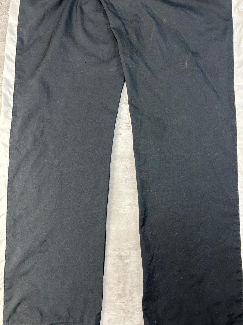 Vintage 2000s Nike Embroidered Logo Nylon Track Pants Size Large image 8