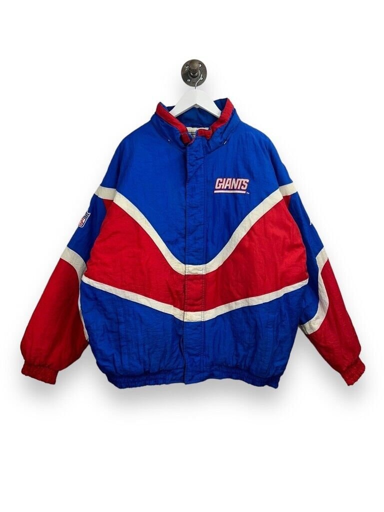 NFL Giants フード付きジャケット Men's OVO x Starter Royal New York Giants Sideline Full-Snap