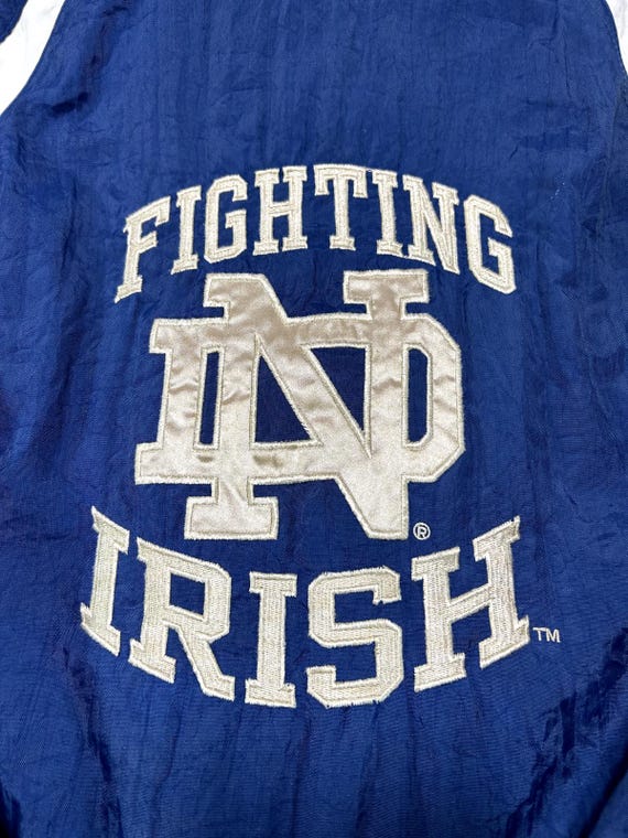 NOTRE DAME FIGHTING IRISHジャケットstarter90s Starter Notre Dame Fighting Irish Sports Fan Jackets for