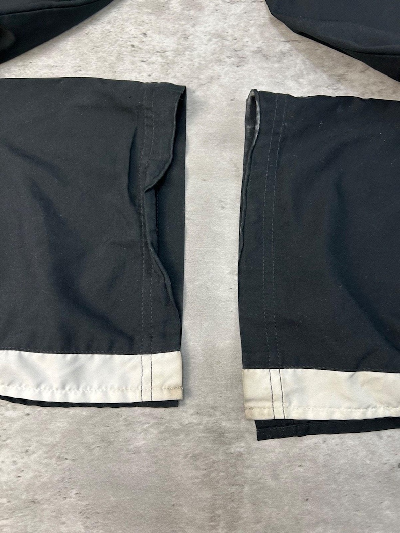 Vintage 2000s Nike Embroidered Logo Nylon Track Pants Size Large image 9