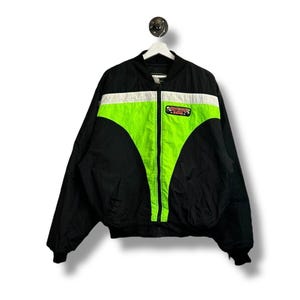 Vintage 80s/90s Arctic Cat Racing Thinsulate Ultra Snowmobile Jacket Size XL
