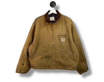 Carhartt Detroit Workwear Blanket Lined Jacket Black Men
