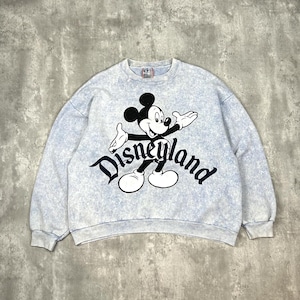 Vintage 90s Disneyland Mickey mOuse Cartoon Character Sweatshirt Size XL