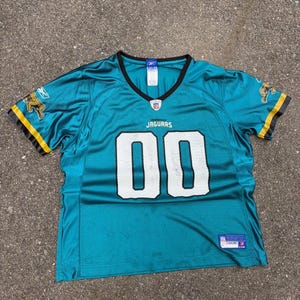 Vintage Jacksonville Jaguars #00 NFL Reebok Football Jersey Size XL YOUTH