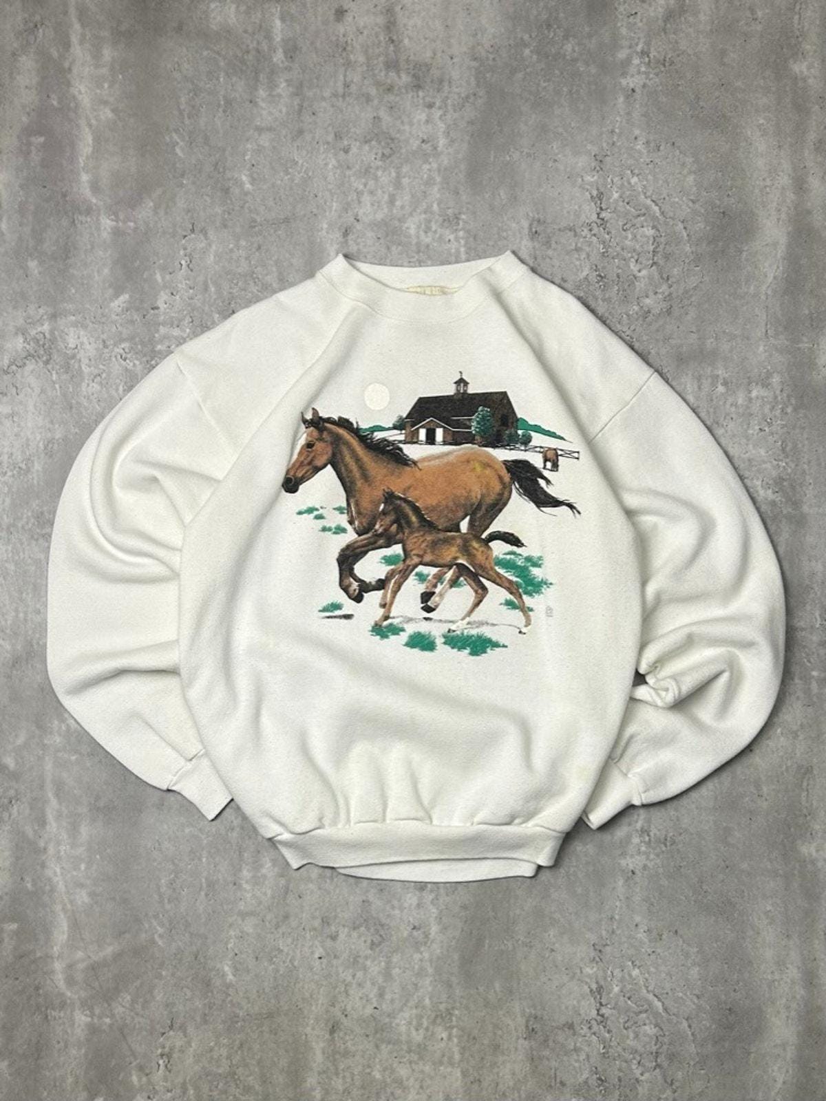 Horse Sweater - Etsy Canada