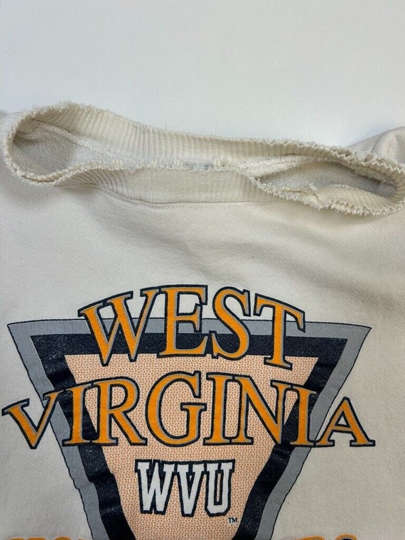 Vintage 90s West Virginia Mountaineers Collegiate… - image 4