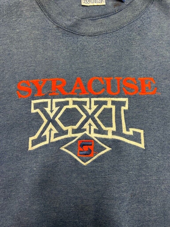 Vintage Syracuse Orangemen NCAA Embroidered Spell… - image 4