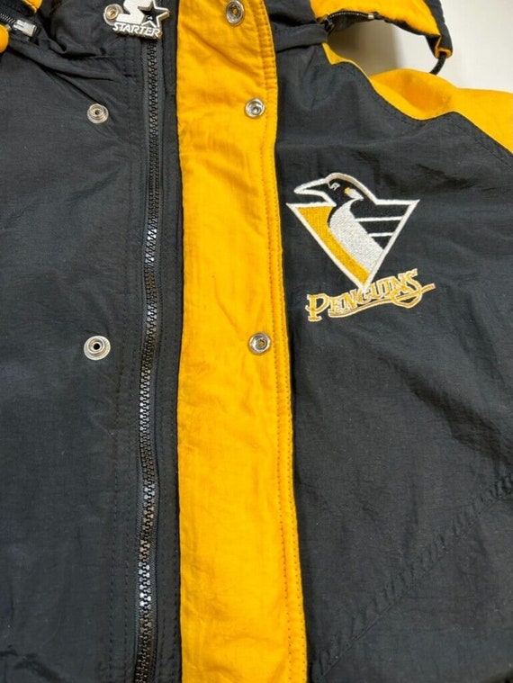 Vintage 90s Pittsburgh Penguins NHL Starter Insul… - image 8