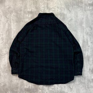 Vintage Pendleton Single Pocket Karierter Druck Lange Ärmel Button Up Shirt Gr. XL Bild 2