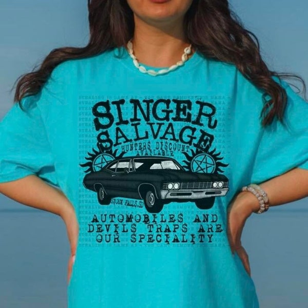 Singer Salvage Shirt Bobby Singer Supernatural Shirt