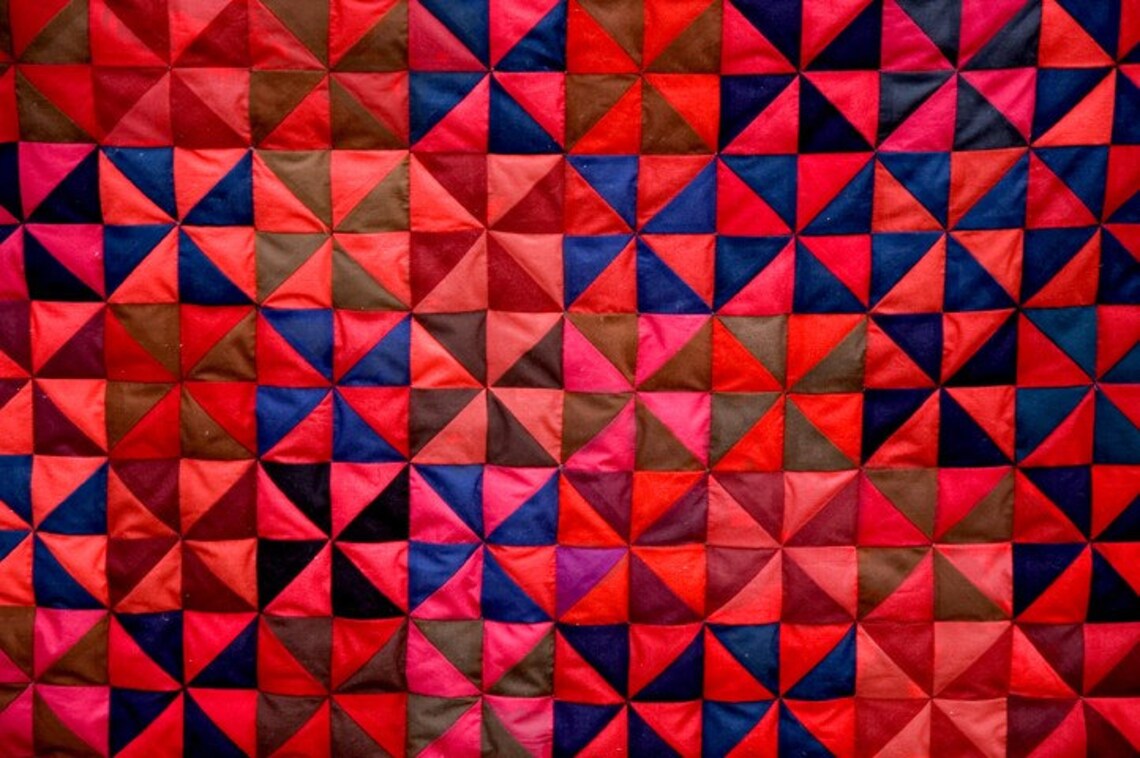 Hand Tied Baby Quilt Baby Comforter Baby Blanket Hand Made in Etsy